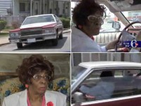 Vovó de 104 anos surpreende ao dirigir Cadillac de 1979